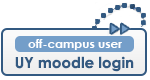 off-campus user login UY moodle login